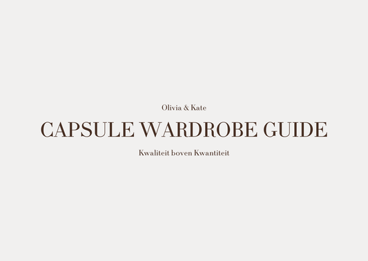 Capsule Wardrobe Guide - Olivia & Kate