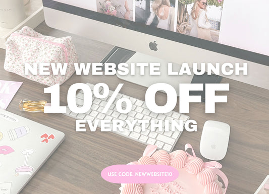 New Website Launch - Olivia & Kate