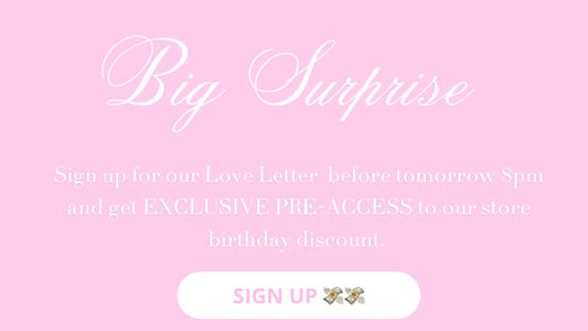 Pre-access Store Birthday korting - Olivia & Kate