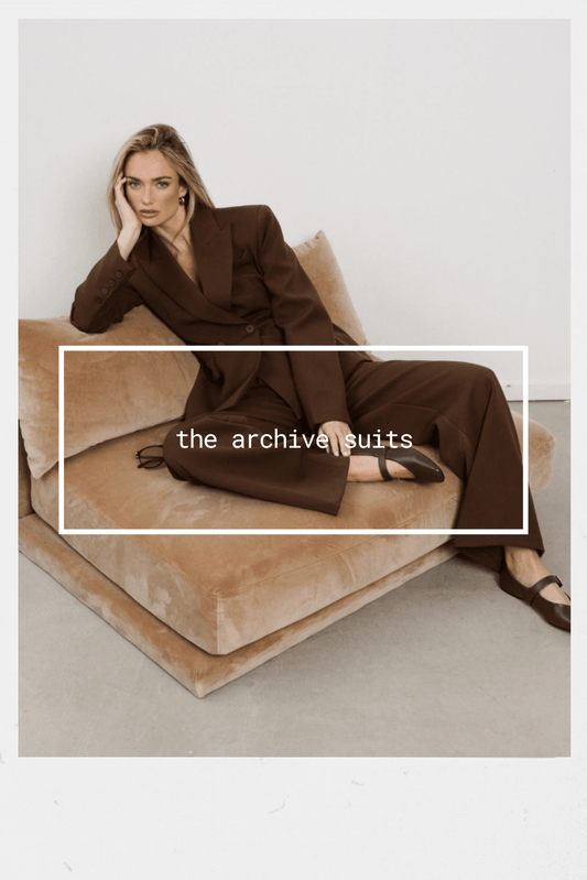 The Archive Suits - Olivia & Kate
