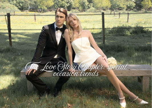 The Love Story Chapter: special occasion trends - Olivia & Kate