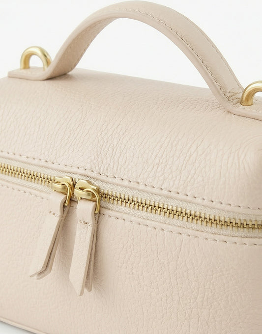 Beige Rechthoekige - Tas