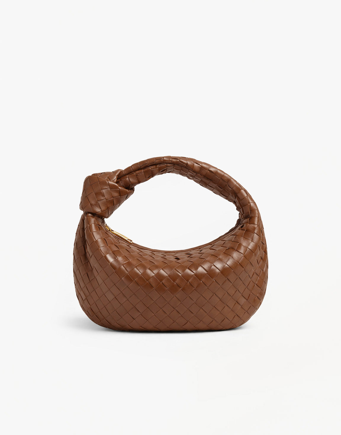 Brown Medium Braided - Bag