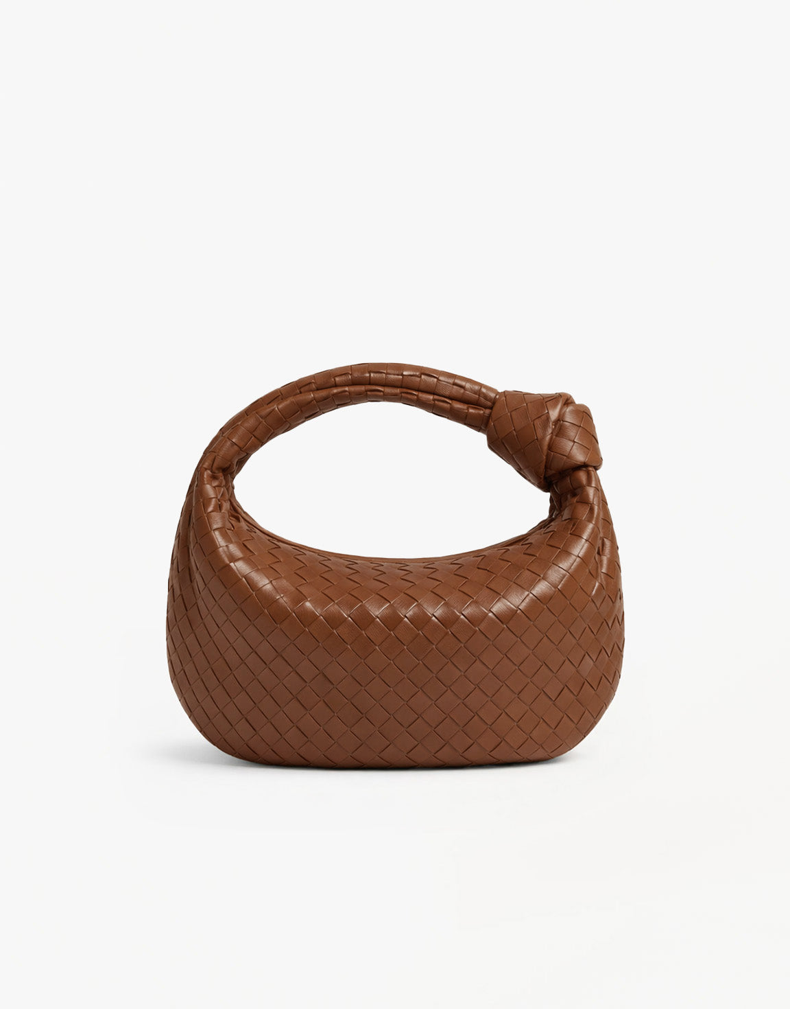 Brown Medium Braided - Bag