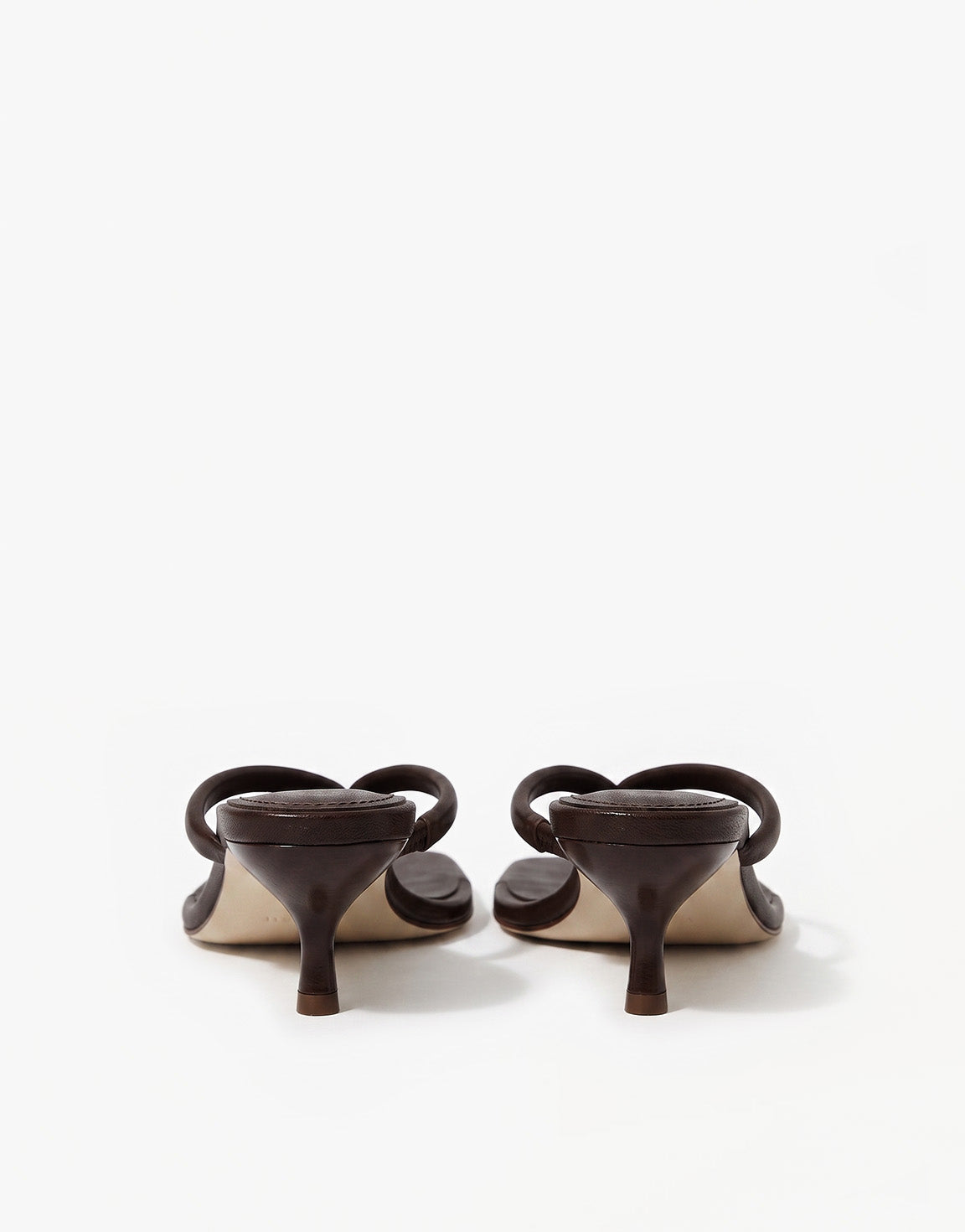 Dark Brown Square Basic - Flip Flops