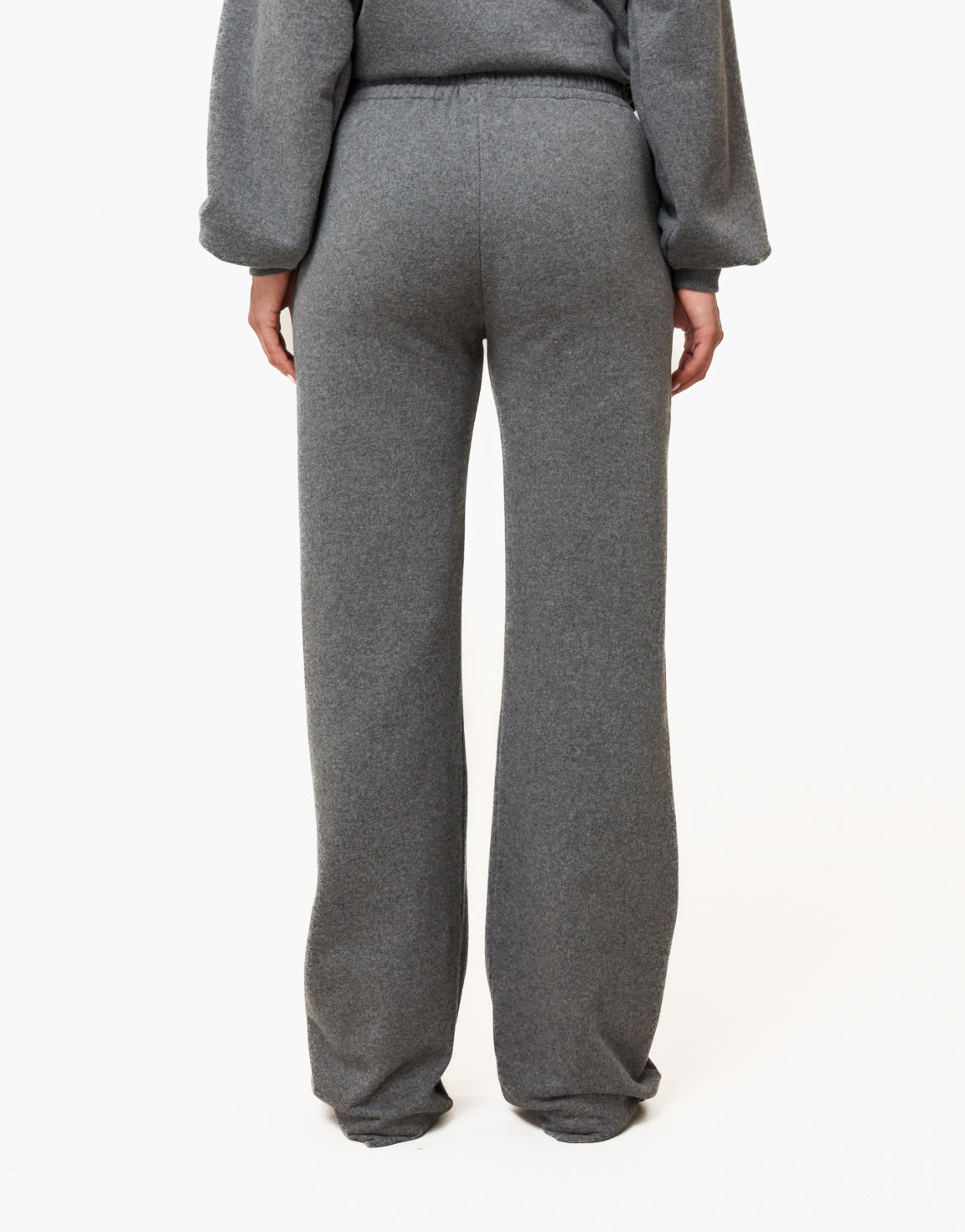 Dark Gray Wide Jogging Pants