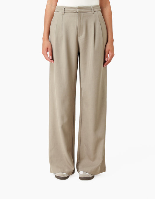 KLEDING-LICHT-TAUPE-WIJDE-PASVORM-BROEK
