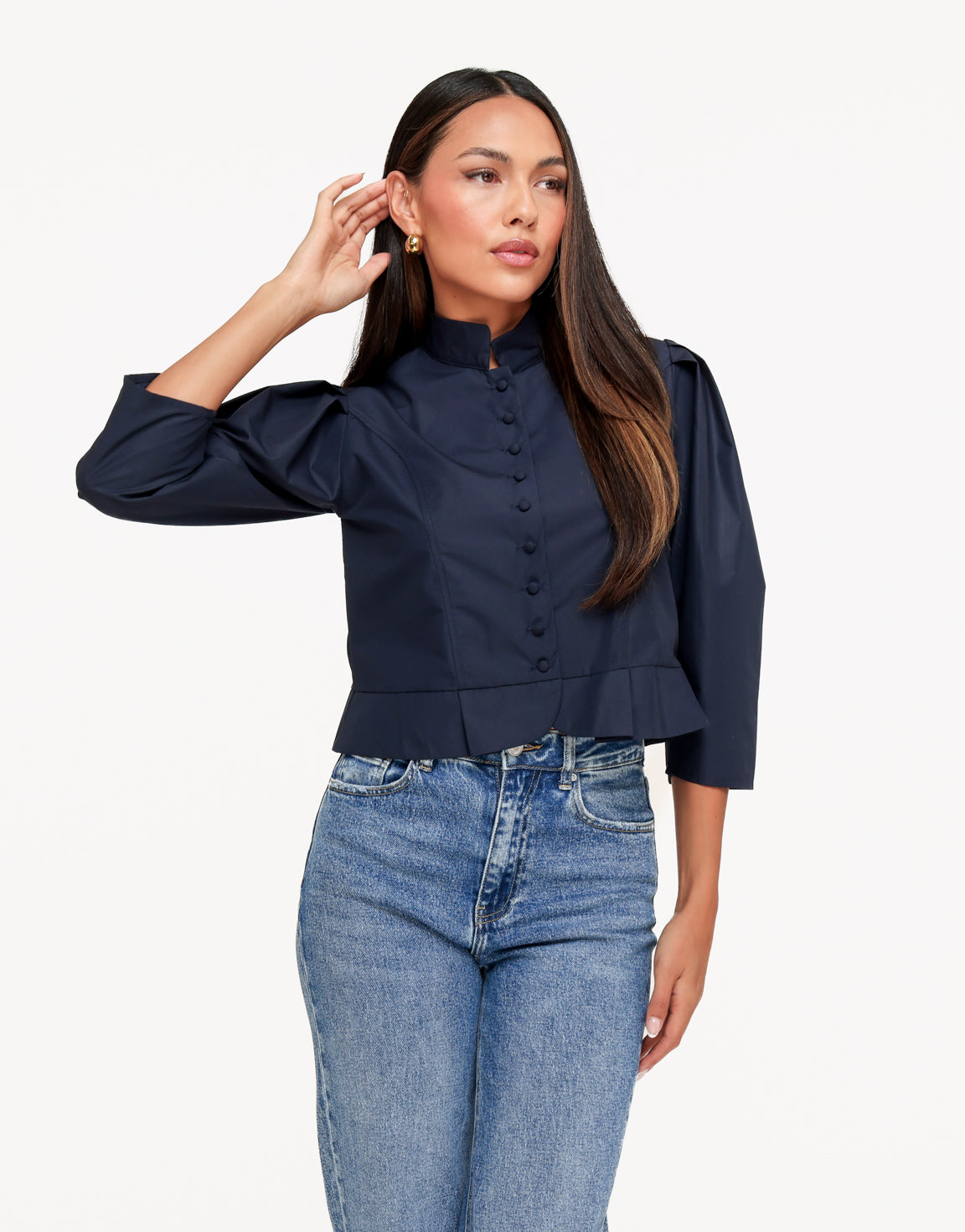 KLEDING-WEBSHOP-DONKERBLAUWE-POFMOUW-LS-KNOOPJES-BLOUSE-08
