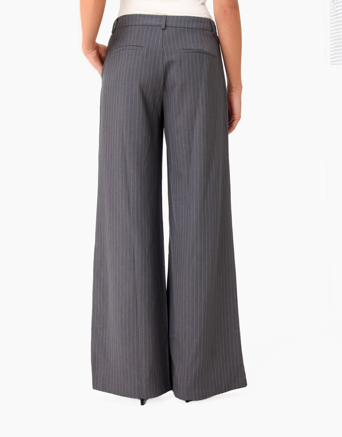 Grijze Gestreepte Oversized - Set