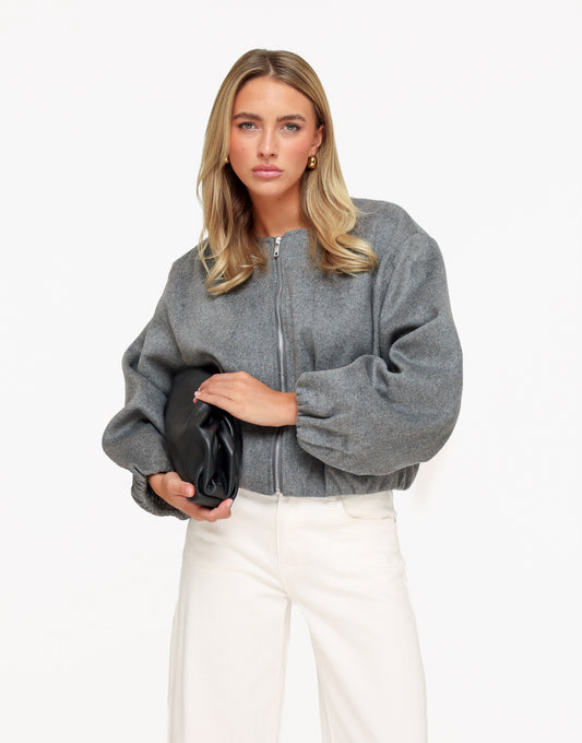 KLEDING-WEBSHOP-GRIJZE-RITS-ELASTISCHE-ONDERKANT-BOMBER-JAS-07