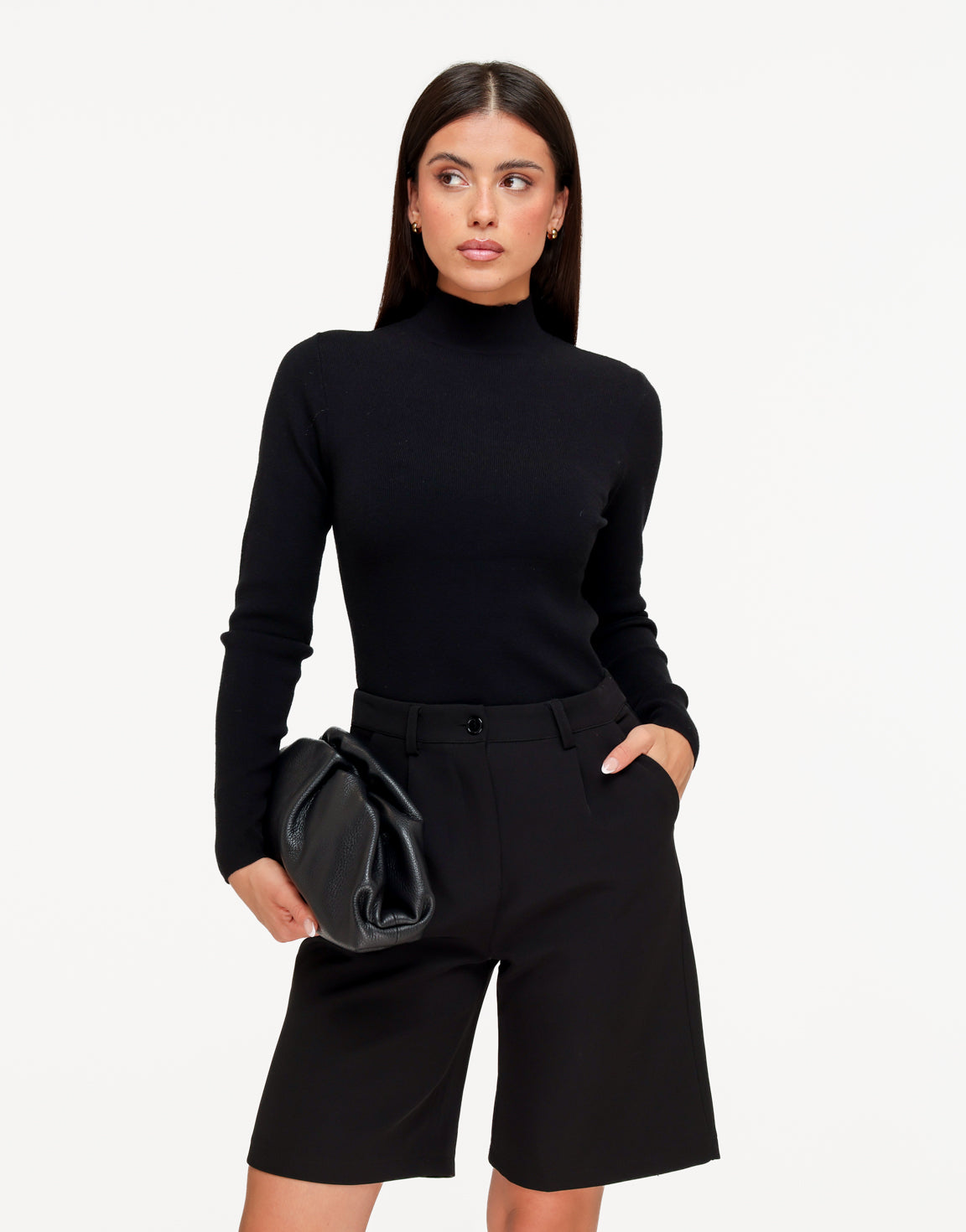 KLEDING-ZWARTE-HOGE-COL-GEBREIDE-TOP-04