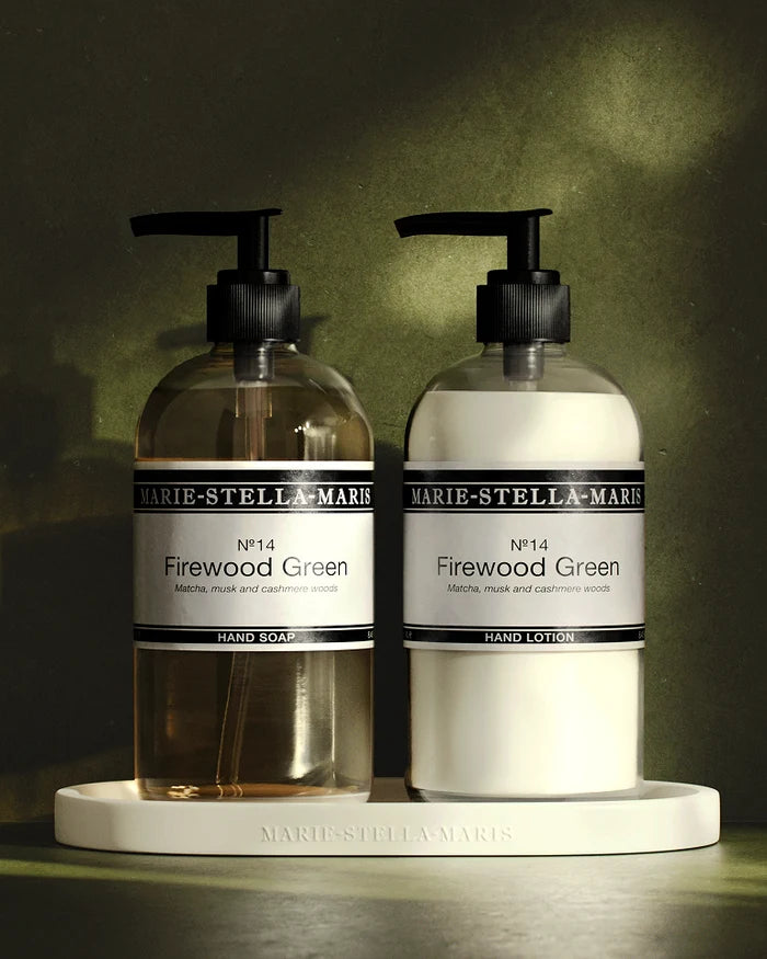 Marie Stella Maris Firewood Green - Luxury Hand Care Duo