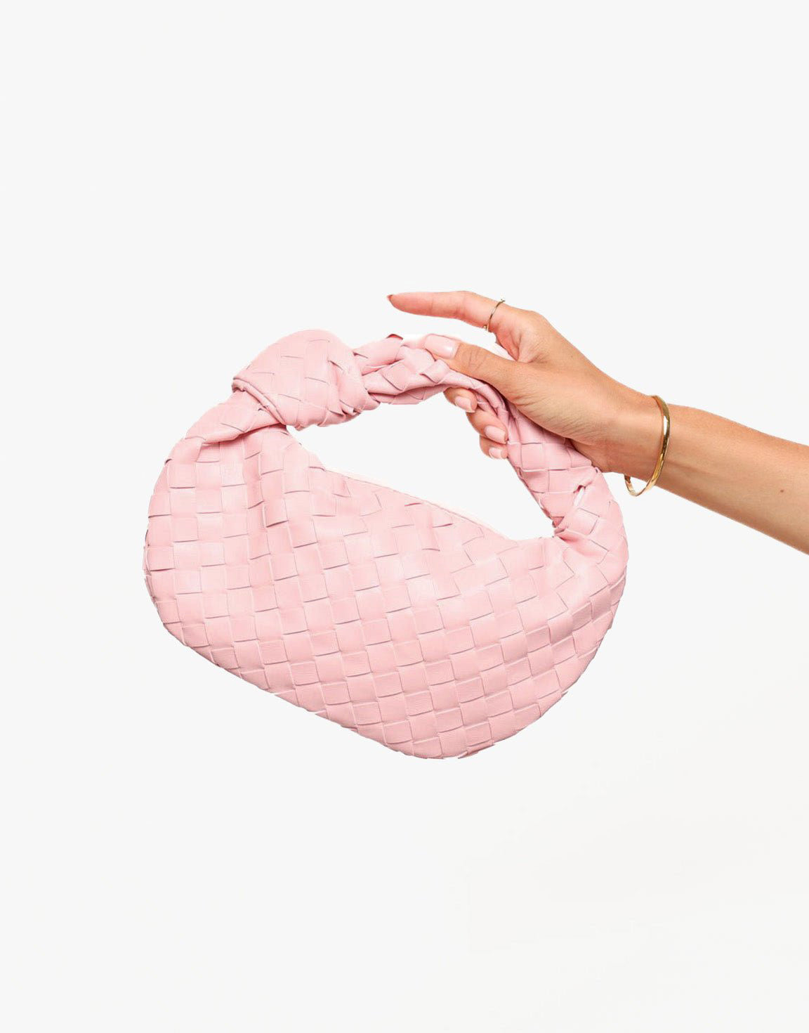 Light Pink Medium Braided - Bag