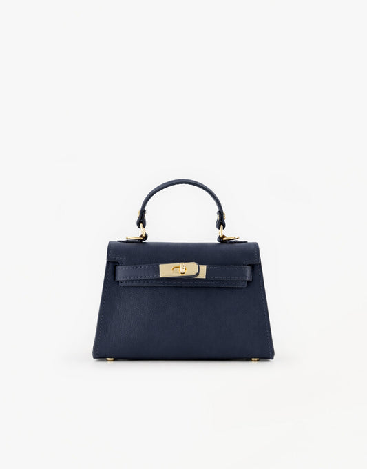 Navy Gold Details - Bag
