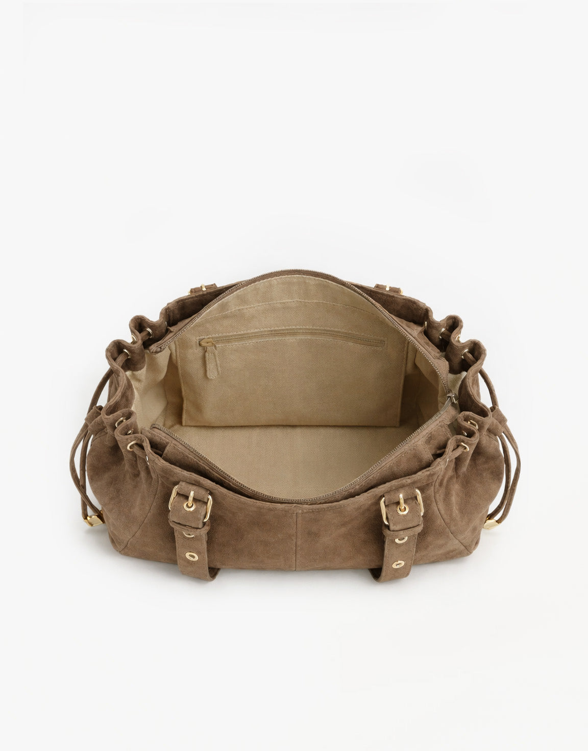 Taupe Suede City - Tas