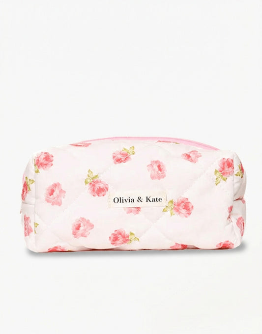 Witte Rozen Make-Up - Tas