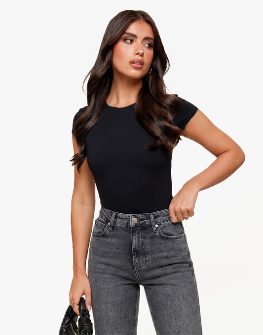 Black Basic SS - Top