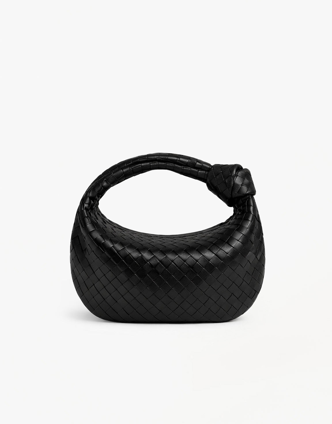 Black Medium Braided - Bag
