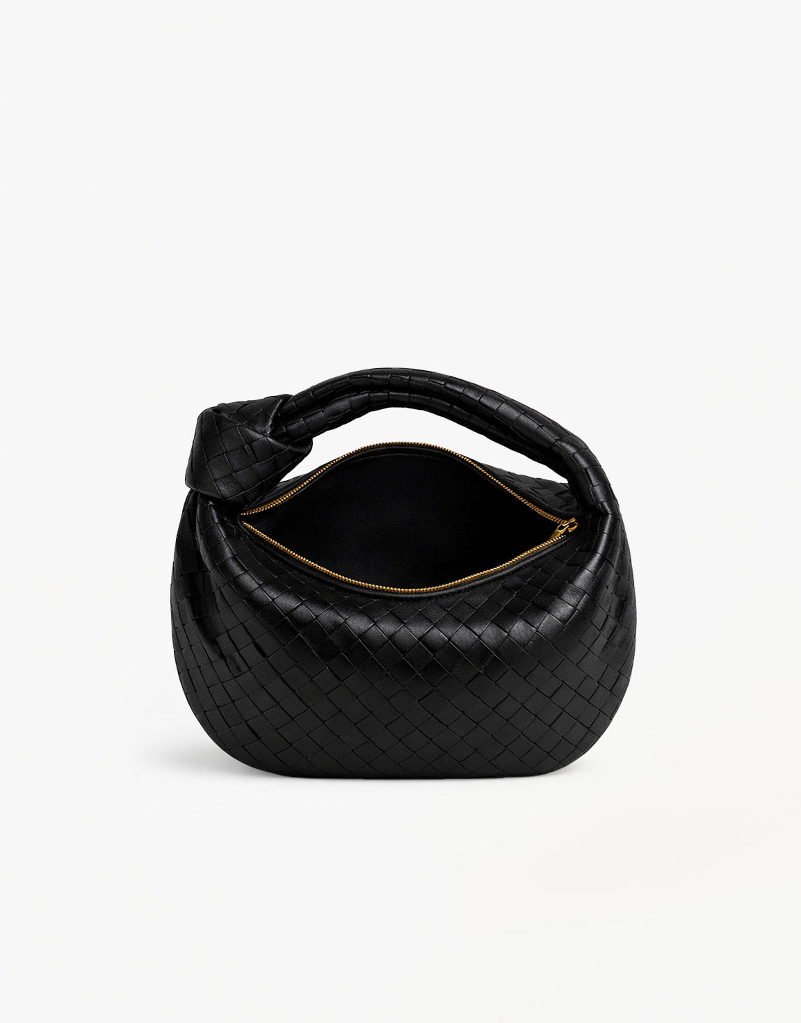 Black Medium Braided - Bag
