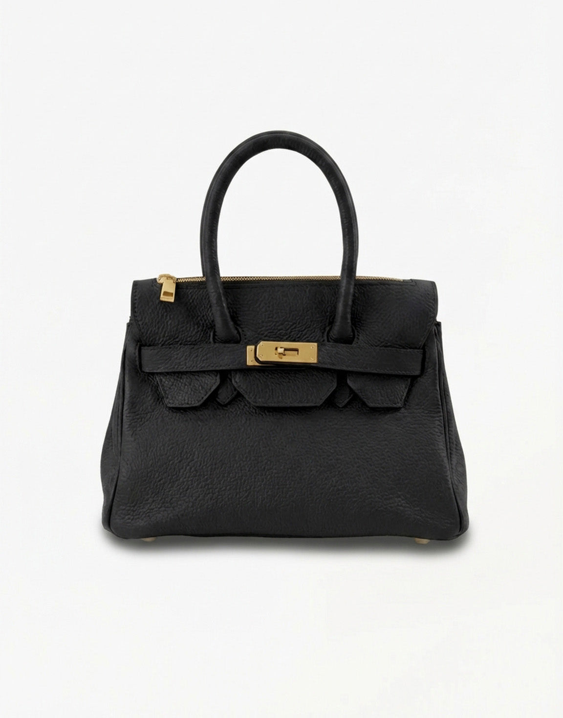Black Medium Gold Detail - Bag