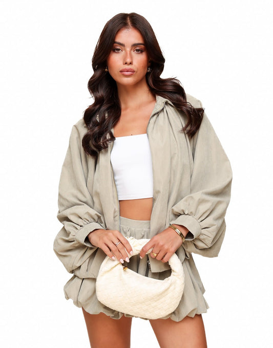 Army Groene Ballon - Jas - Olivia & Kate