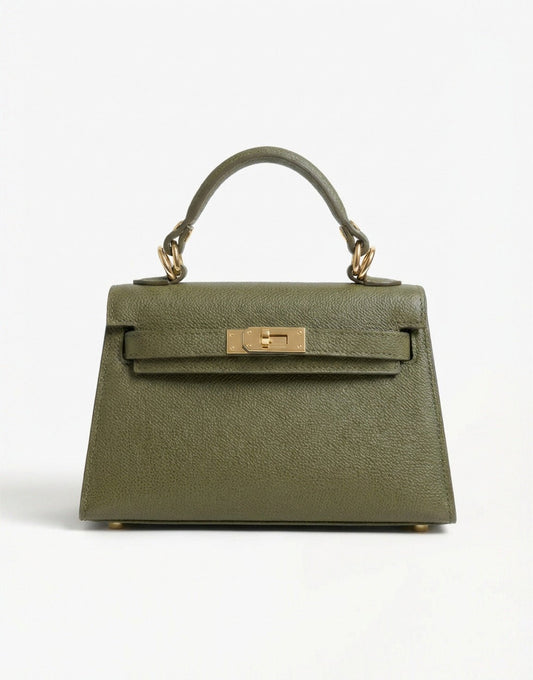 Army Groene Gouden Detail - Tas - Olivia & Kate