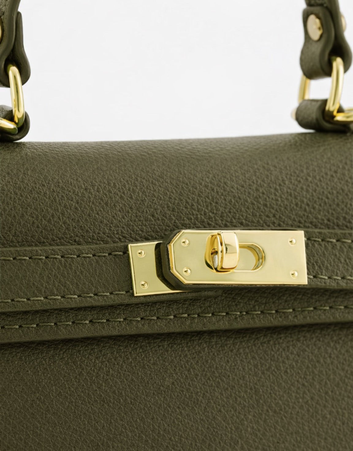 Army Groene Gouden Detail - Tas - Olivia & Kate