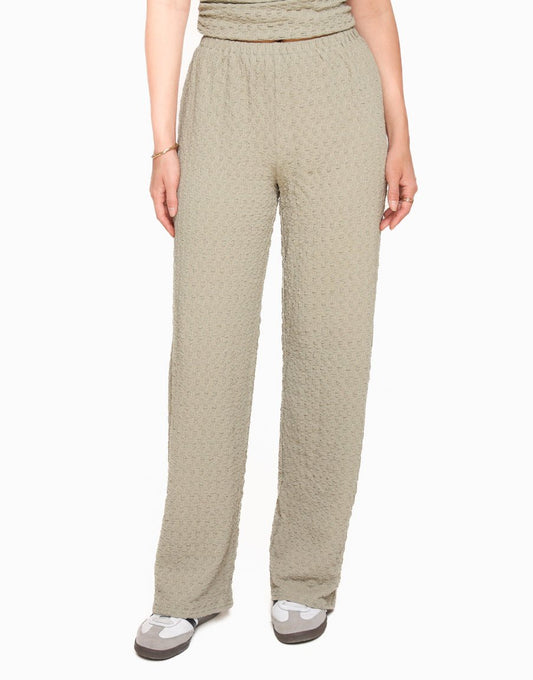 Army Groene Structuur Loszittende - Broek - Olivia & Kate