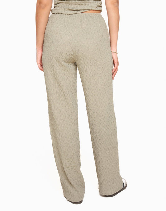 Army Groene Structuur Loszittende - Broek - Olivia & Kate