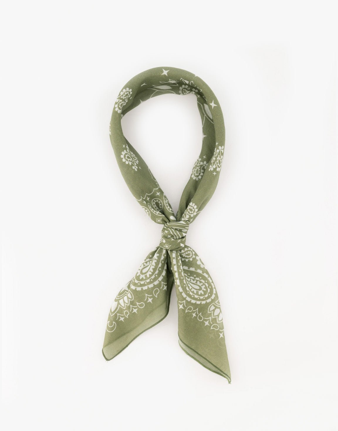 Army Groene Zijden - Bandana - Olivia & Kate