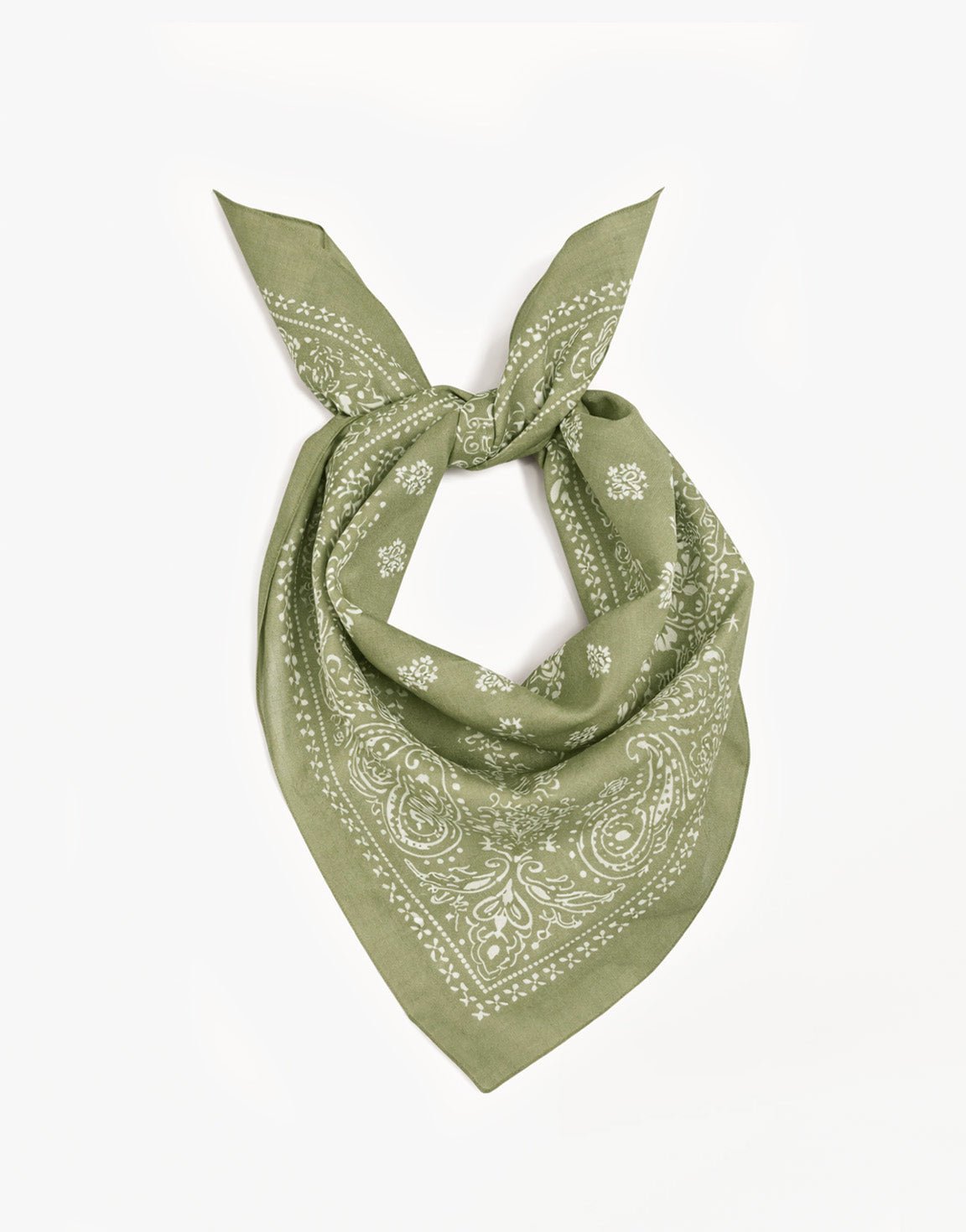 Army Groene Zijden - Bandana - Olivia & Kate