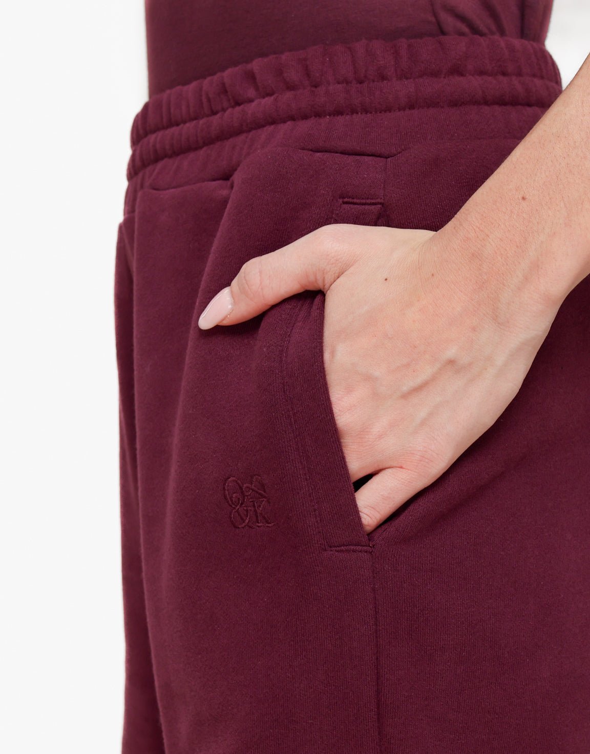 Aubergine Jogging - Broek - Olivia & Kate