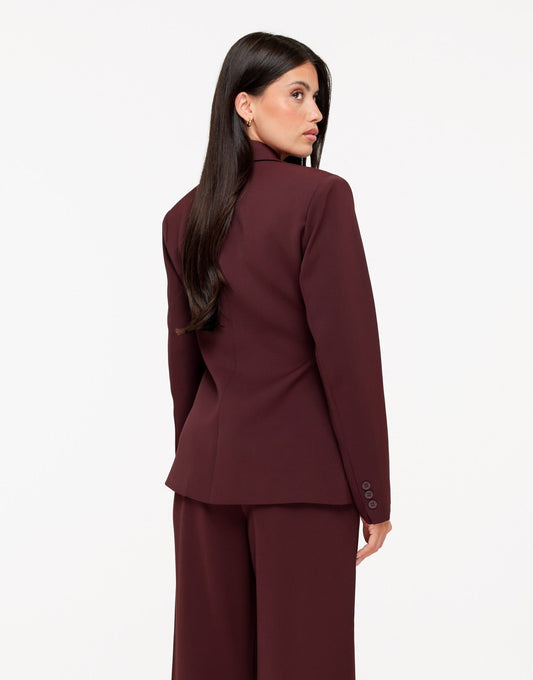 Aubergine Luxe Classic Getailleerde - Set - Olivia & Kate