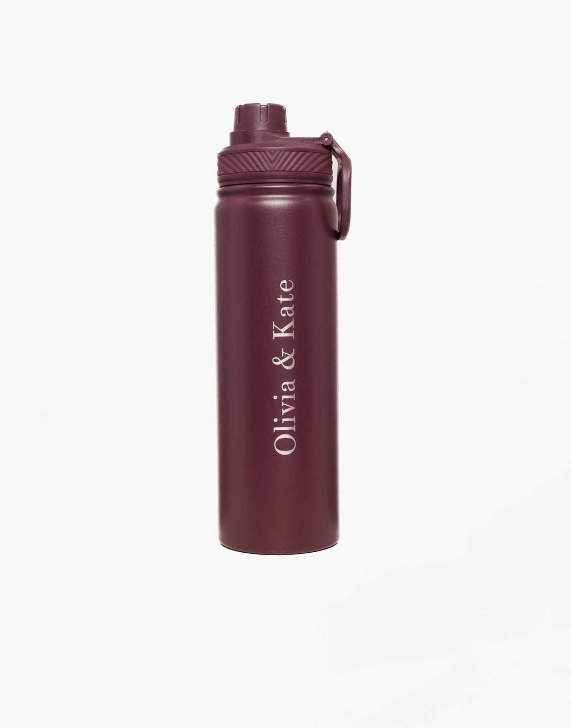 Aubergine Olivia & Kate Stainless Steel - Waterfles - Olivia & Kate