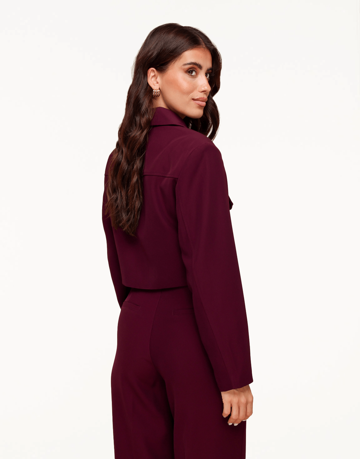 Aubergine Studio Cropped - Jasje - Olivia & Kate