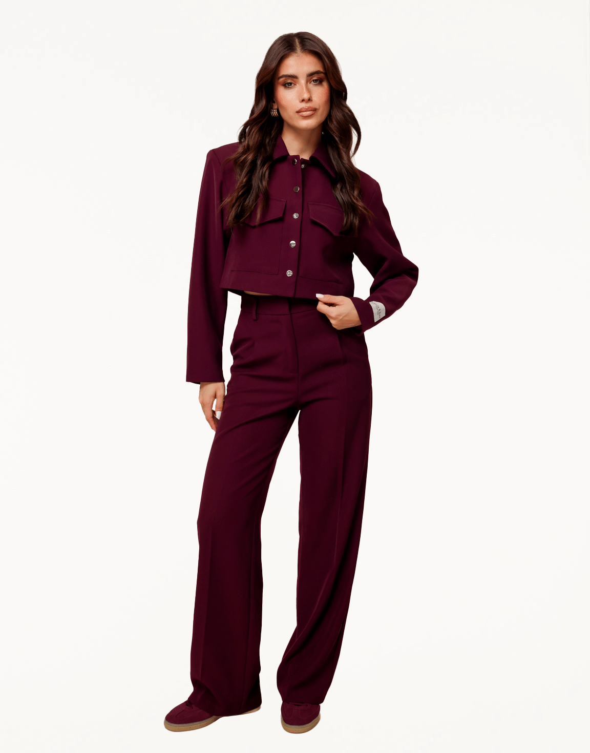 Aubergine Studio Cropped - Jasje - Olivia & Kate