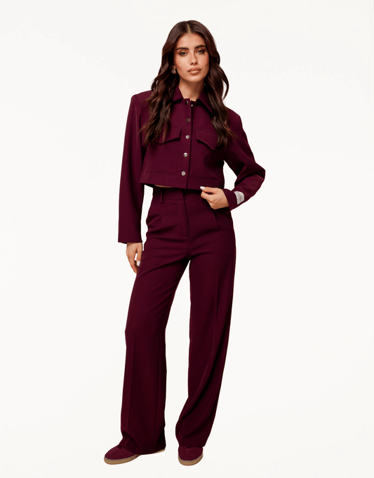 Aubergine Studio Cropped - Jasje - Olivia & Kate