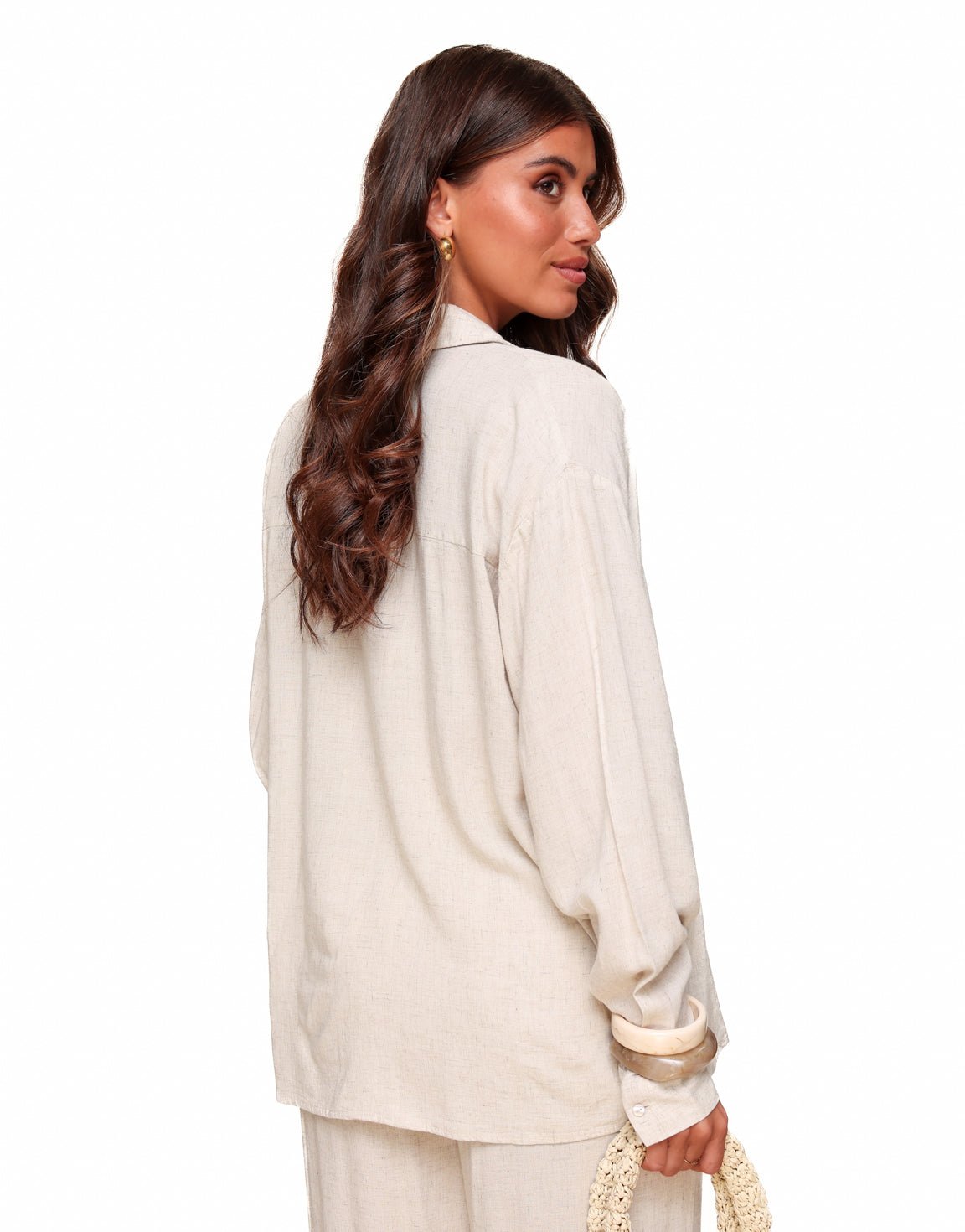 Beige Basic Linnen - Set - Olivia & Kate