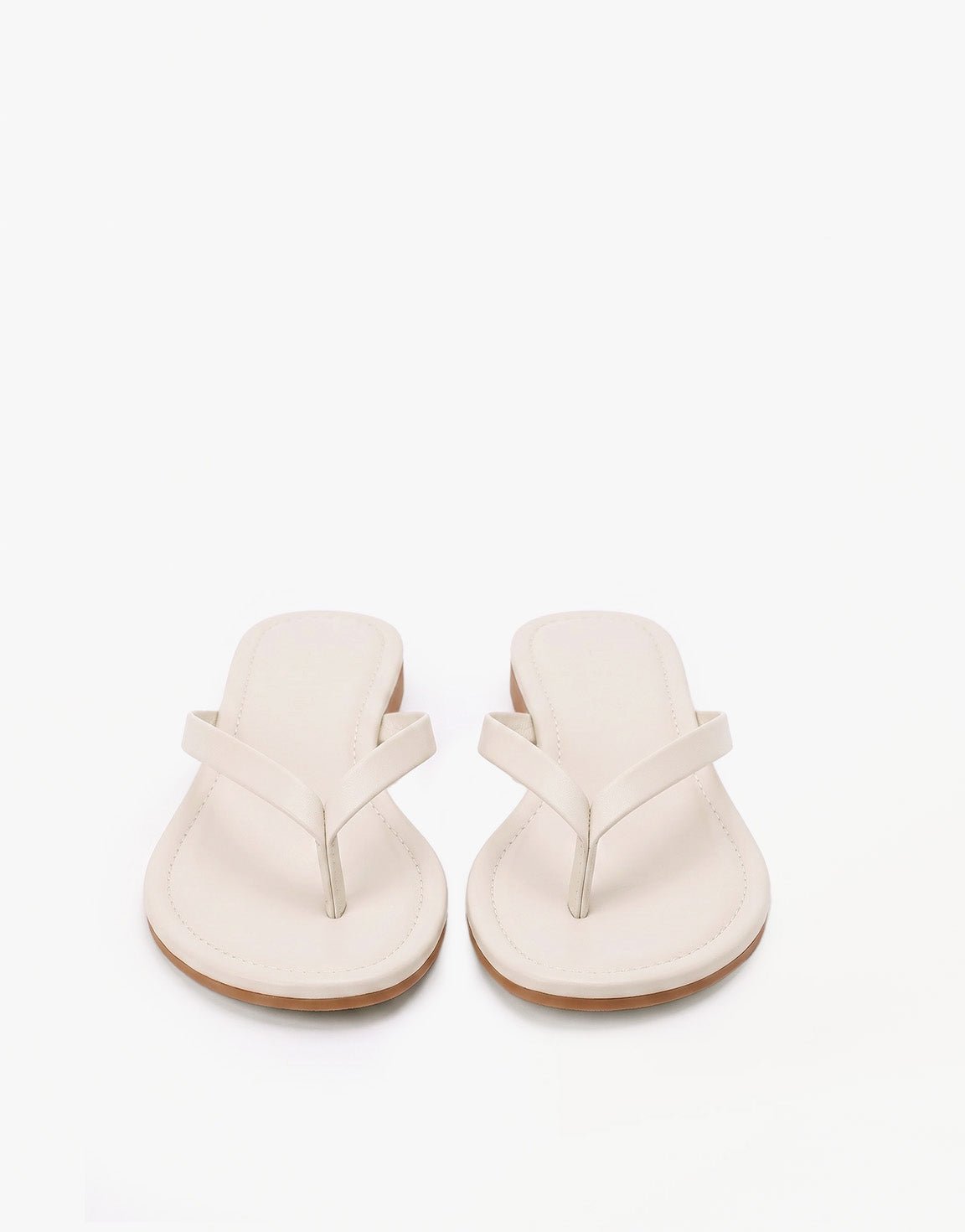 Beige Basic - Teenslippers - Olivia & Kate