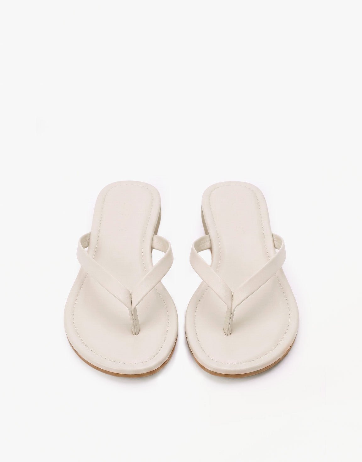 Beige Basic - Teenslippers - Olivia & Kate