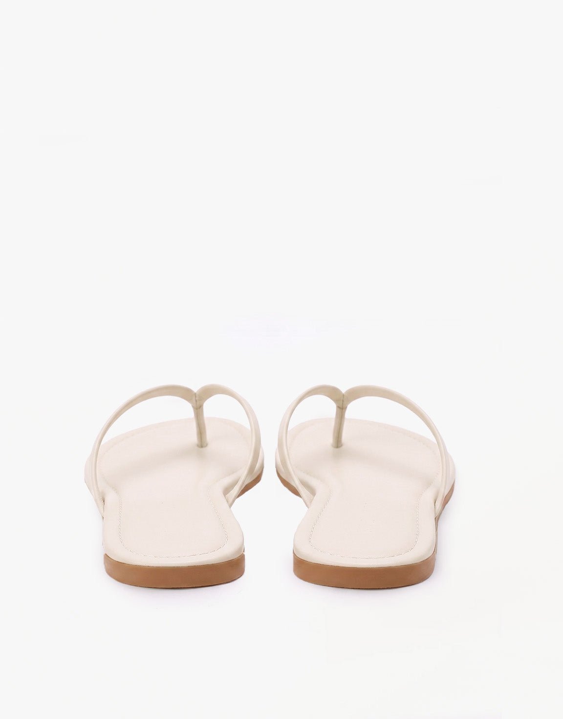 Beige Basic - Teenslippers - Olivia & Kate