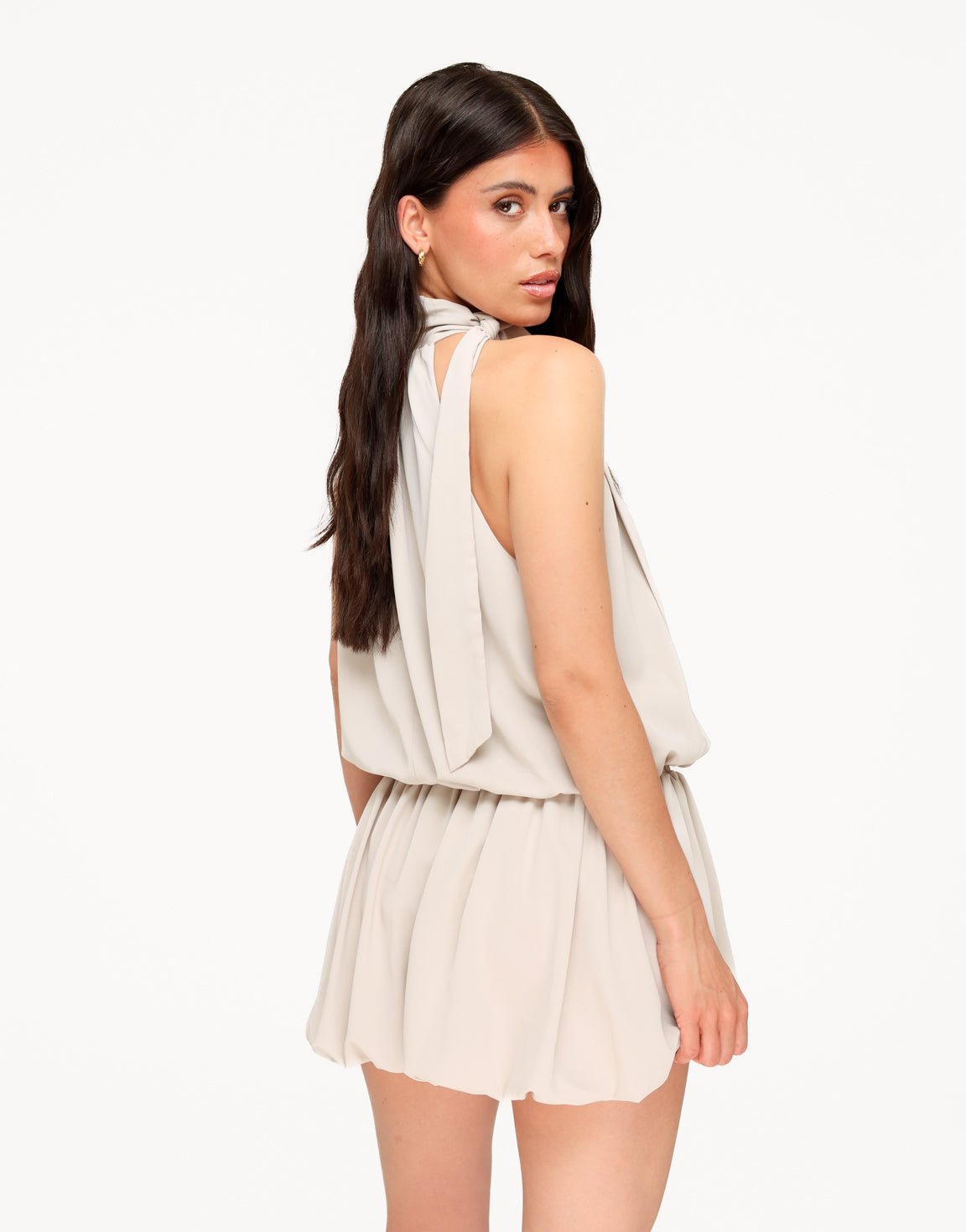 Beige Flowy - Rok - Olivia & Kate