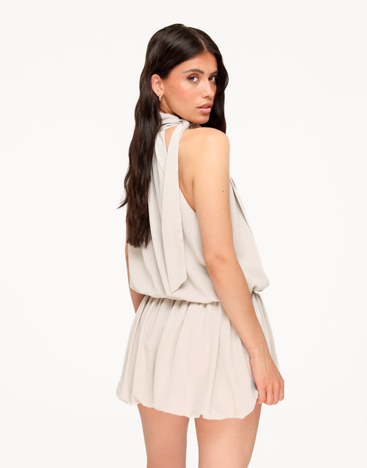 Beige Flowy - Rok - Olivia & Kate