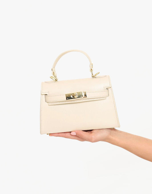 Beige Gouden Details - Tas - Olivia & Kate