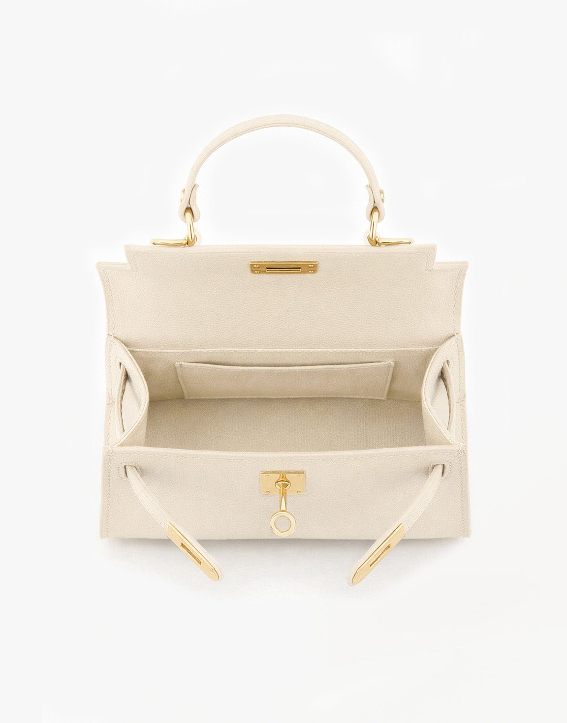 Beige Gouden Details - Tas - Olivia & Kate