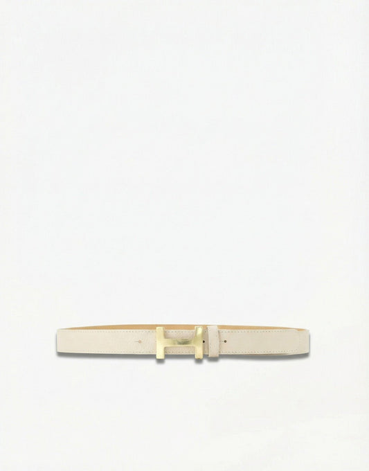 Beige H - Gesp - Riem - Olivia & Kate