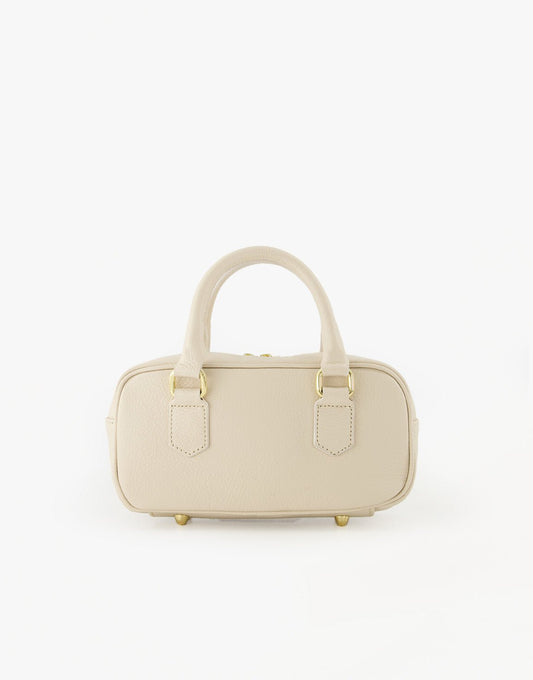 Beige Kleine Ovale - Tas - Olivia & Kate