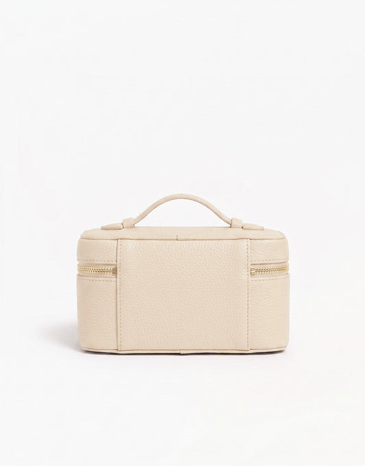 Beige Kleine Sieraden - Toilet Tas - Olivia & Kate