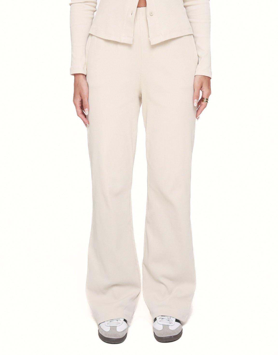 Beige Lounge - Broek - Olivia & Kate