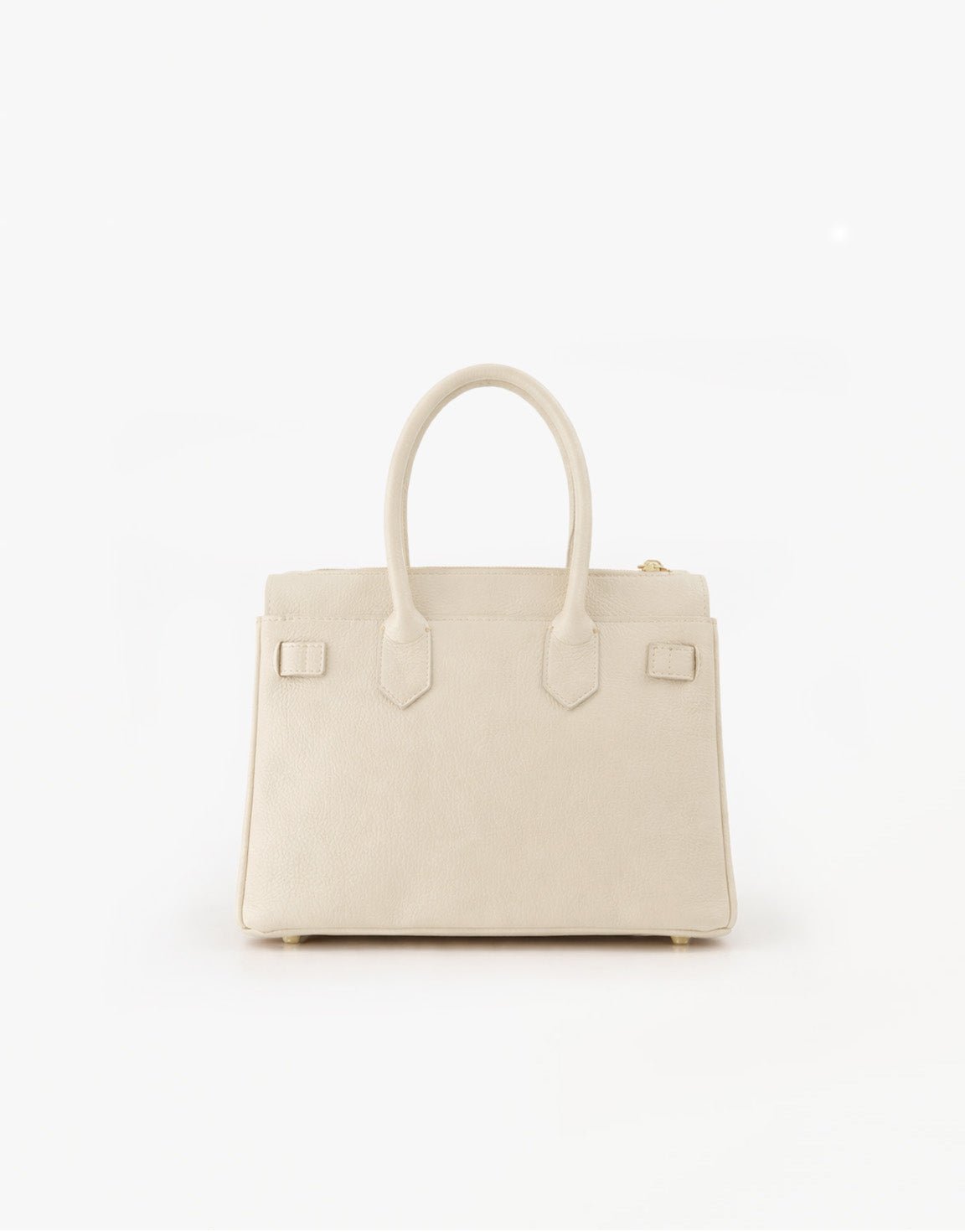 Beige Middel Gouden Details - Tas - Olivia & Kate